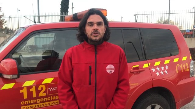 Javier Chivite, portavoz de Emergencias 112