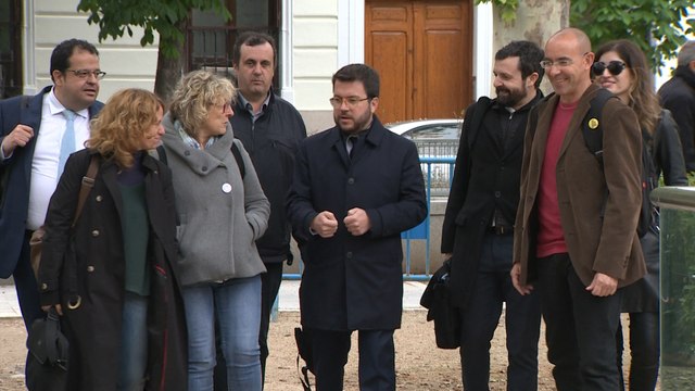 Pere Aragonès llega al Tribunal Supremo