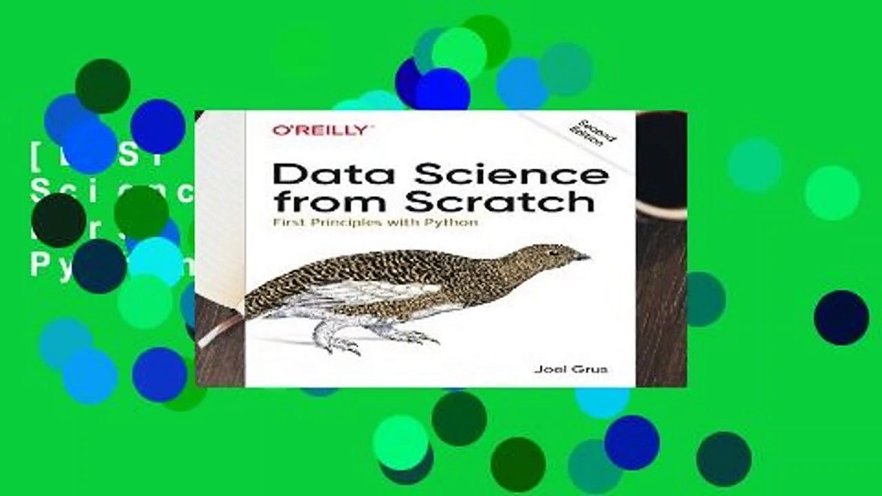 [BEST SELLING]  Data Science from Scratch: First Principles with Python