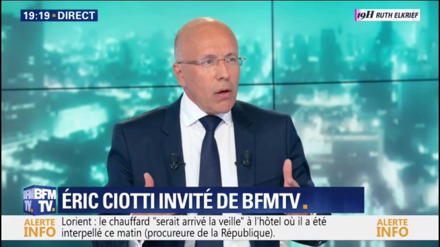 Eric Ciotti: Christian Jacob me paraît être celui qui a le plus de qualités pour réconcilier notre famille politique