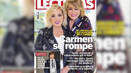Carmen Borrego desvela el infierno que vive Terelu