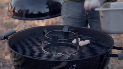 The Brojects redefine chicken wings with this DIY kettle barbecue