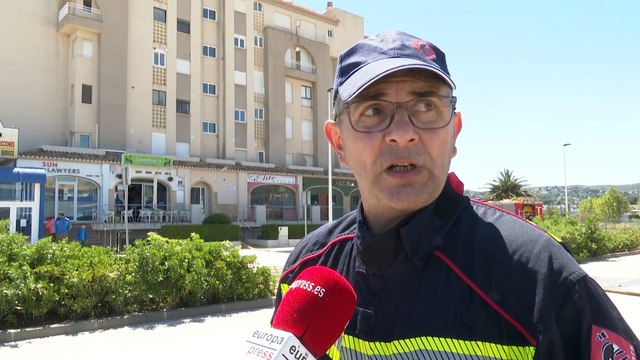 Vecinos de Jávea explican cómo ha sido el temporal de estos días