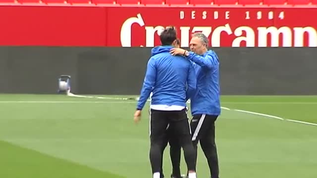 Joaquín Caparrós sobre la lucha por entrar en Champions: "Los objetivos son a corto plazo y eso es ganar mañana"