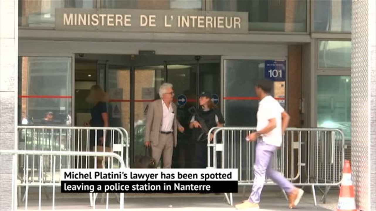 Platini lawyer declines to comment