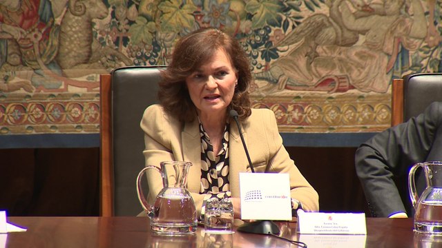 Calvo defiende la labor del Tribunal Constitucional