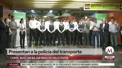 CdMx vigilara transporte publico con mas de 6 mil policias
