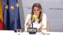 Susana Díaz afirma que cuenta con el apoyo de Sánchez