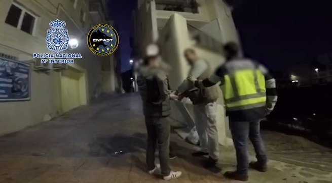 La Policía detiene a un fugitivo buscado por las autoridades de Montenegro