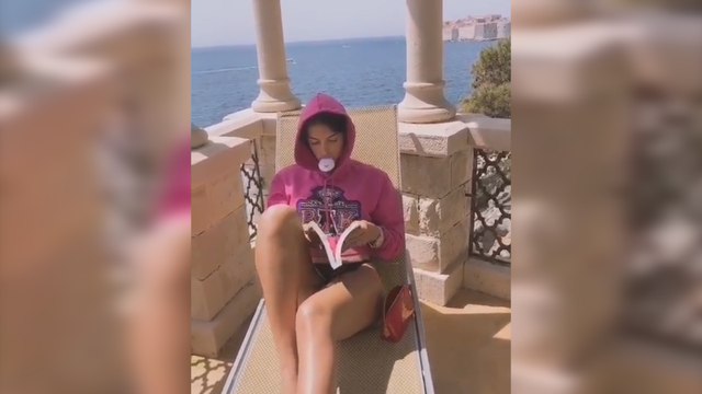 Cristiano y Georgina continúan sus vacaciones