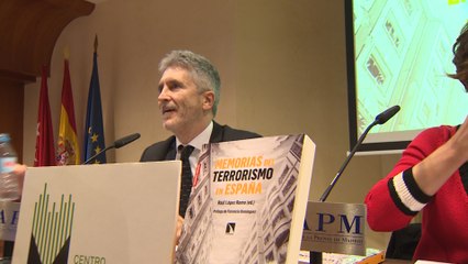 Скачать видео: Marlaska en la presentación del libro 'Memorias del terrorismo en España'