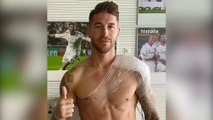 Ramos muestra a sus seguidores cómo se recupera del hombro