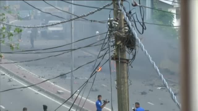 Explota una furgoneta cerca de una de las Iglesias atacadas en Sri Lanka