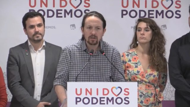 Iglesias llama a la movilización contra los postfranquistas de Vox