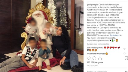 La Navidad llega a casa de Cristiano y Georgina