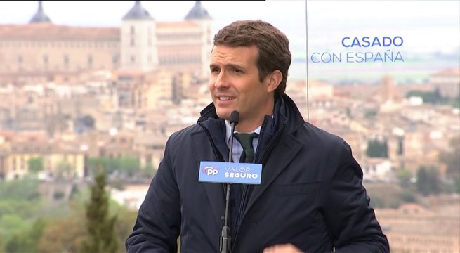 Casado no se cree el revés del PP en las encuestas