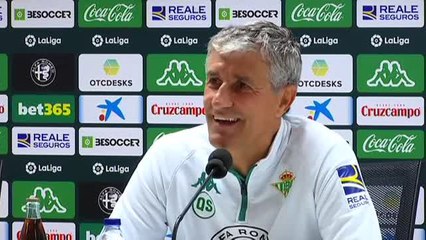 Setién afronta el partido contra el Athletic en la cuerda floja