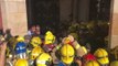 Los Mossos cargan contra bomberos en la huelga