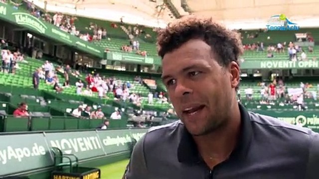 ATP - Halle 2019 - Benoît Paire and Jo-Wilfried Tsonga played football.. while their match !