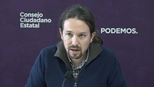 Iglesias: No se puede gobernar por decreto