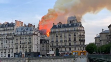 Recuperan el gallo de la aguja de Notre Dame entre los escombros