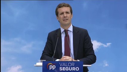 Casado aceptará "todos los debates que se propongan"