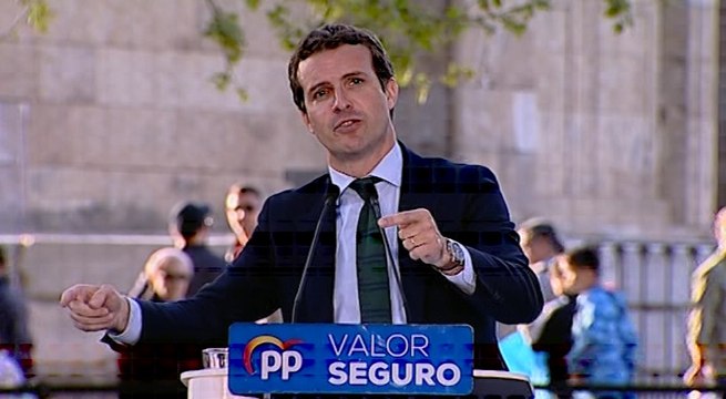 Casado exige un cara a cara con Sánchez