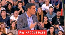 Sánchez pide castigar en las urnas a PP y Ciudadanos