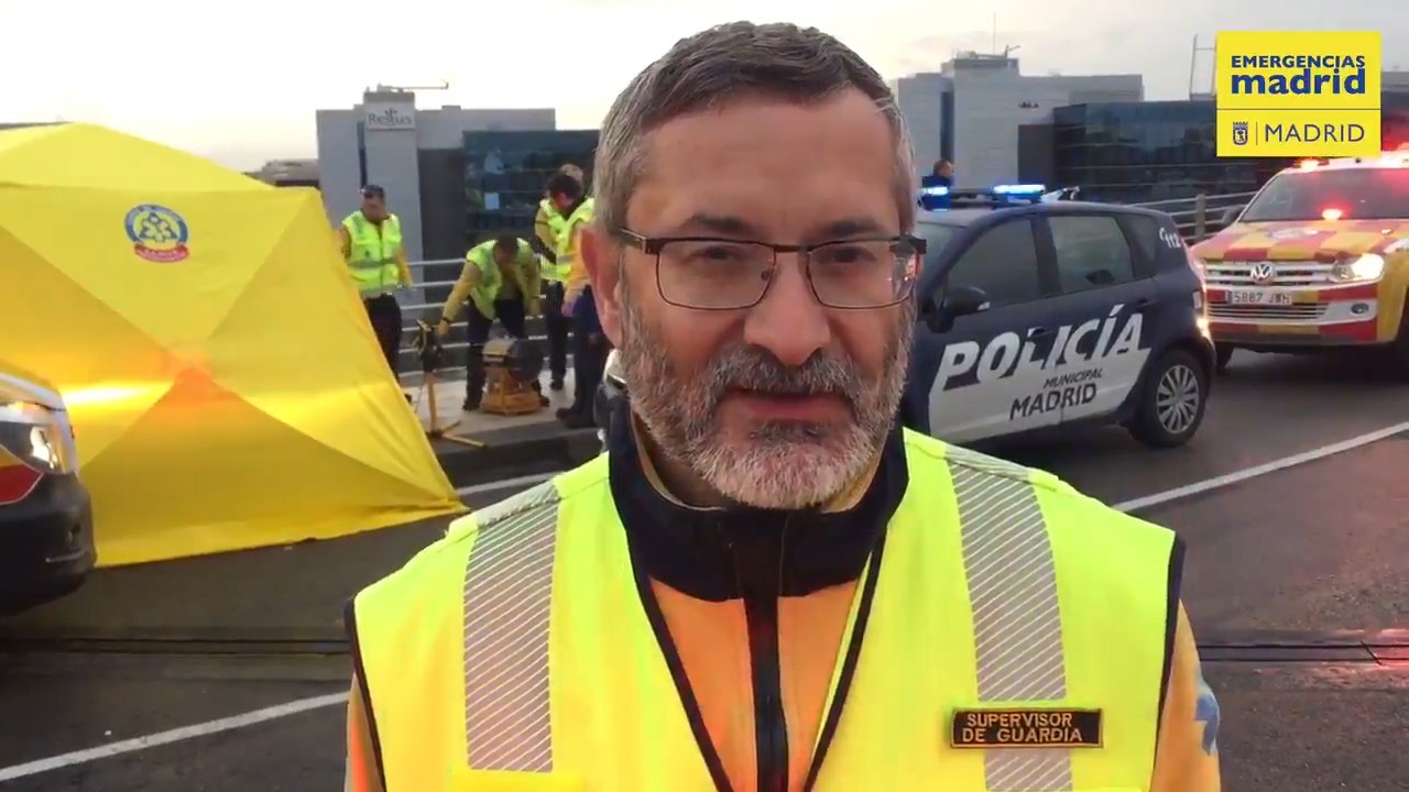 Samur confirma el atropello mortal de un varón cerca de IFEMA