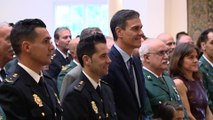 Sánchez preside entrega de condecoraciones a personal de seguridad