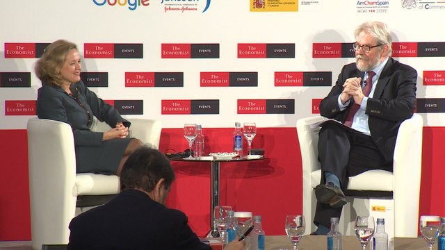 Calviño en la jornada The Spain Summit