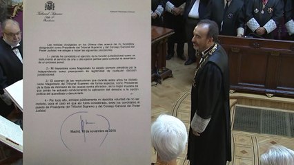 Manuel Marchena renuncia a ser presidente del CGPJ