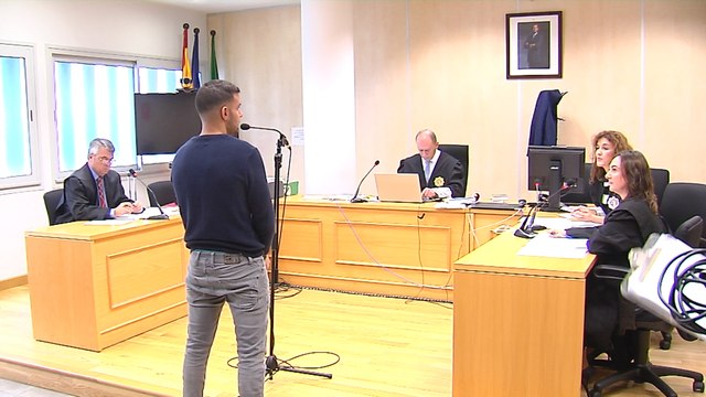 Juicio Ángel Boza de La Manada por el robo de unas gafas de sol