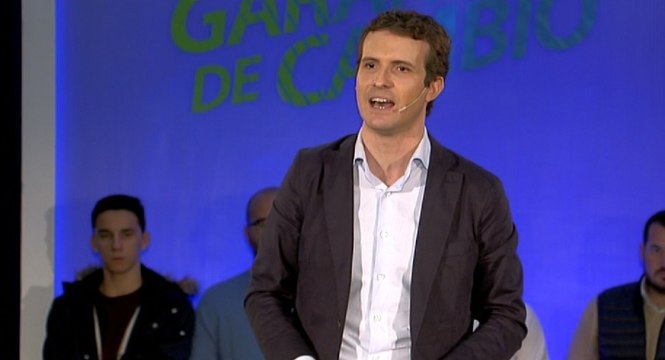 Casado pide llenar urnas como previa para sacar a Sánchez de la Moncloa
