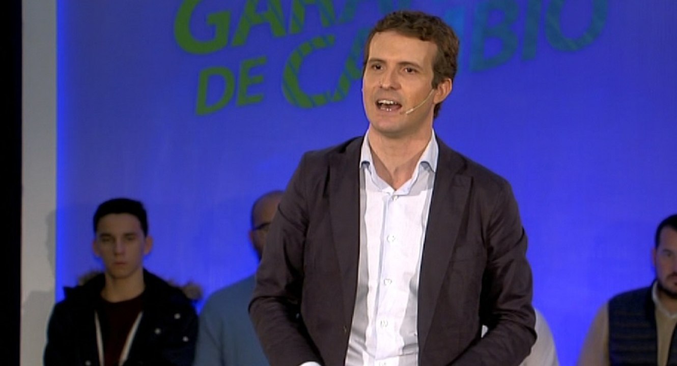 Casado pide llenar urnas como previa para "sacar a Sánchez de la Moncloa"