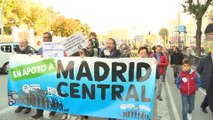 Colectivos vecinales marchan en apoyo a Madrid Central