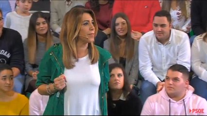 Susana Díaz advierte de que quien vote a Cs es para "que gobierne" el PP