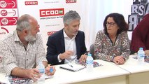 Marlaska se reúne con agentes económicos y sociales en Cádiz