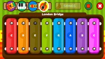 London Bridge Is Falling Down Nursery Rhymes Popular Baby Song ( Music Of Guitar, Piano, Trumpet, Xylophone )