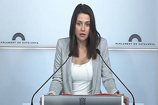 Arrimadas acusa a Marlaska de blanquear a los violentos