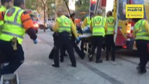 Herido por arma de fuego un hombre en un pub de Madrid