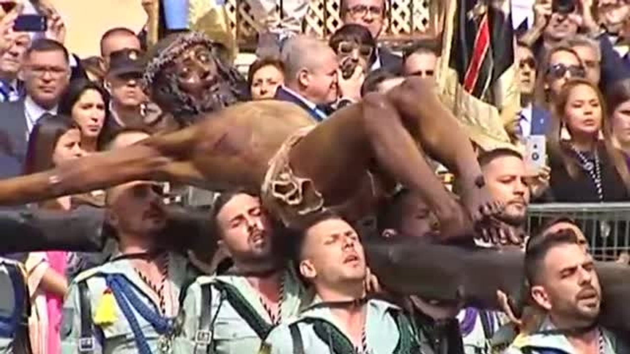 La cofradía de Mena pide a Casado, Rivera y Abascal que no asistan al traslado del Cristo de la Buena Muerte