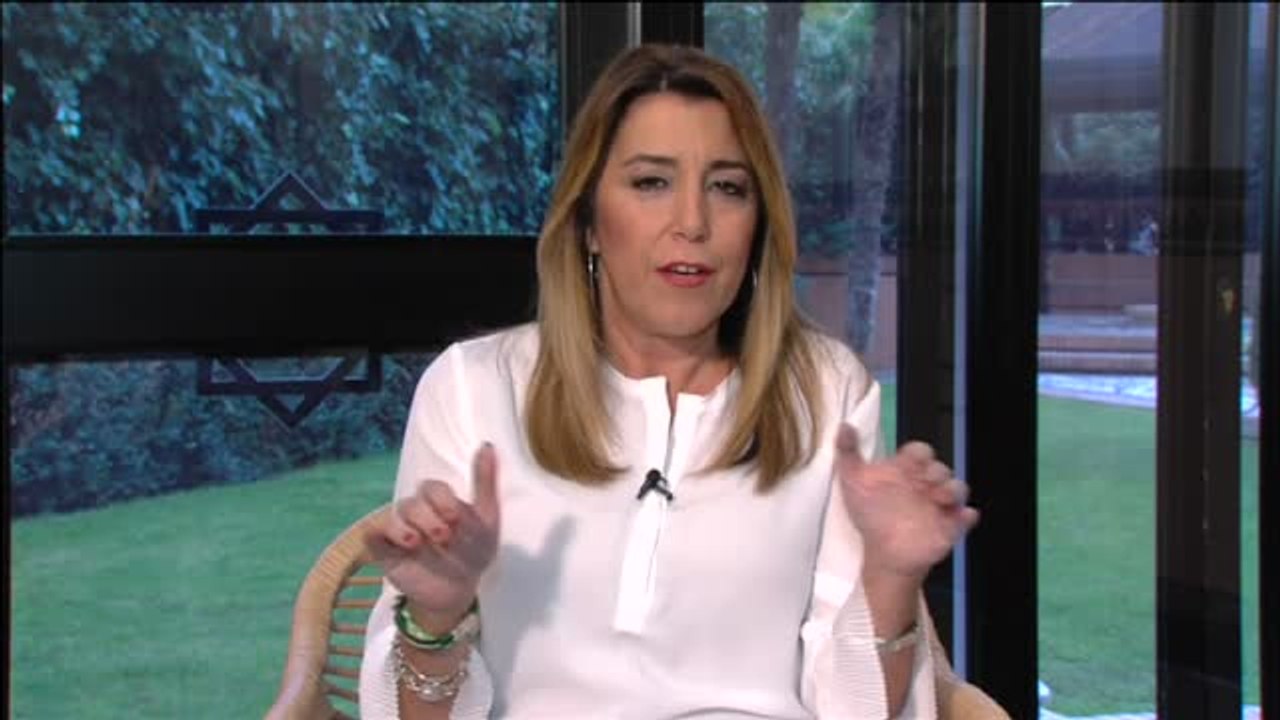 Susana Díaz: "En Andalucía hay una mayoría sólida y Pedro tiene que gobernar con un parlamento fragmentado"