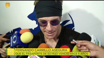 Fernando Carrillo está en ABSTINENCIA SEXUAL hasta que encuentre a la mujer de su vida.