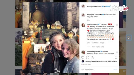 La emotiva carta de despedida de Constanza a su mamá Edith González