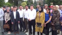 UŞAK AK Parti Uşak İl Başkanlığı'nda Mursi açıklaması