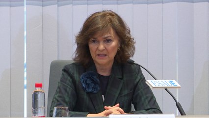 Calvo defiende "un horario por igual" en Europa