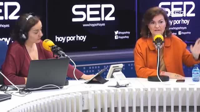 Carmen Calvo responsabiliza a PP y Cs del crecimiento de Vox