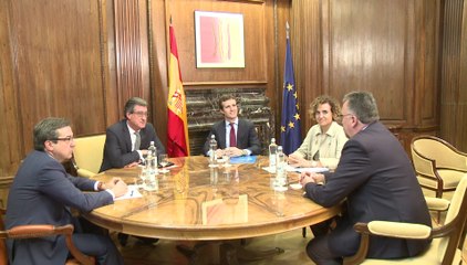 Reunión por la defensa de la Constitución en el Congreso