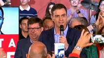 Sánchez: ¡Vamos a hacer que pase la victoria socialista!